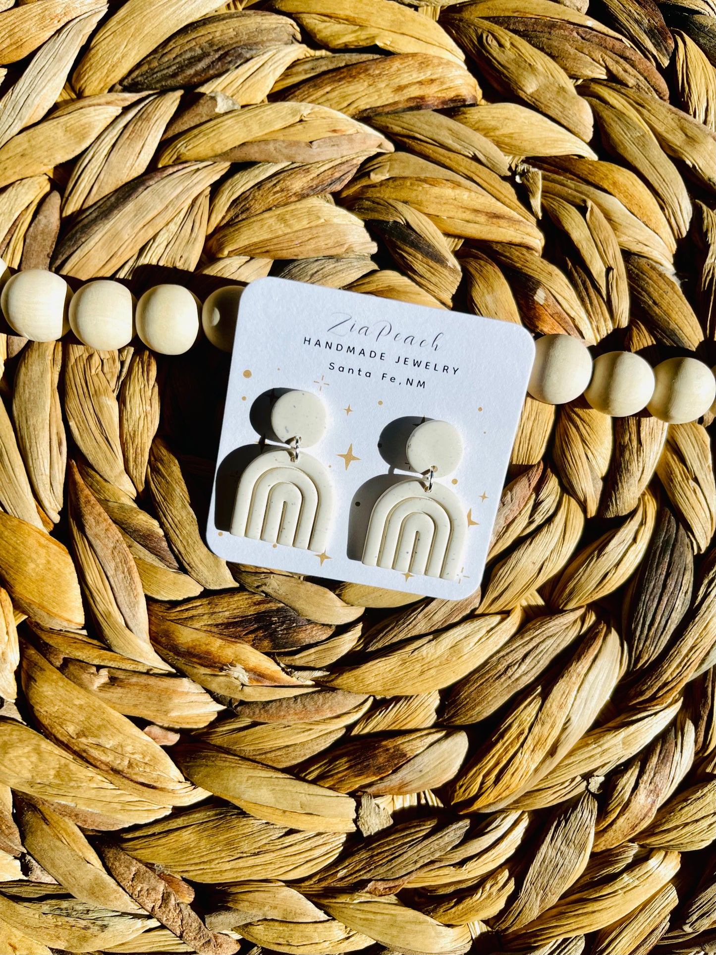Clay earrings