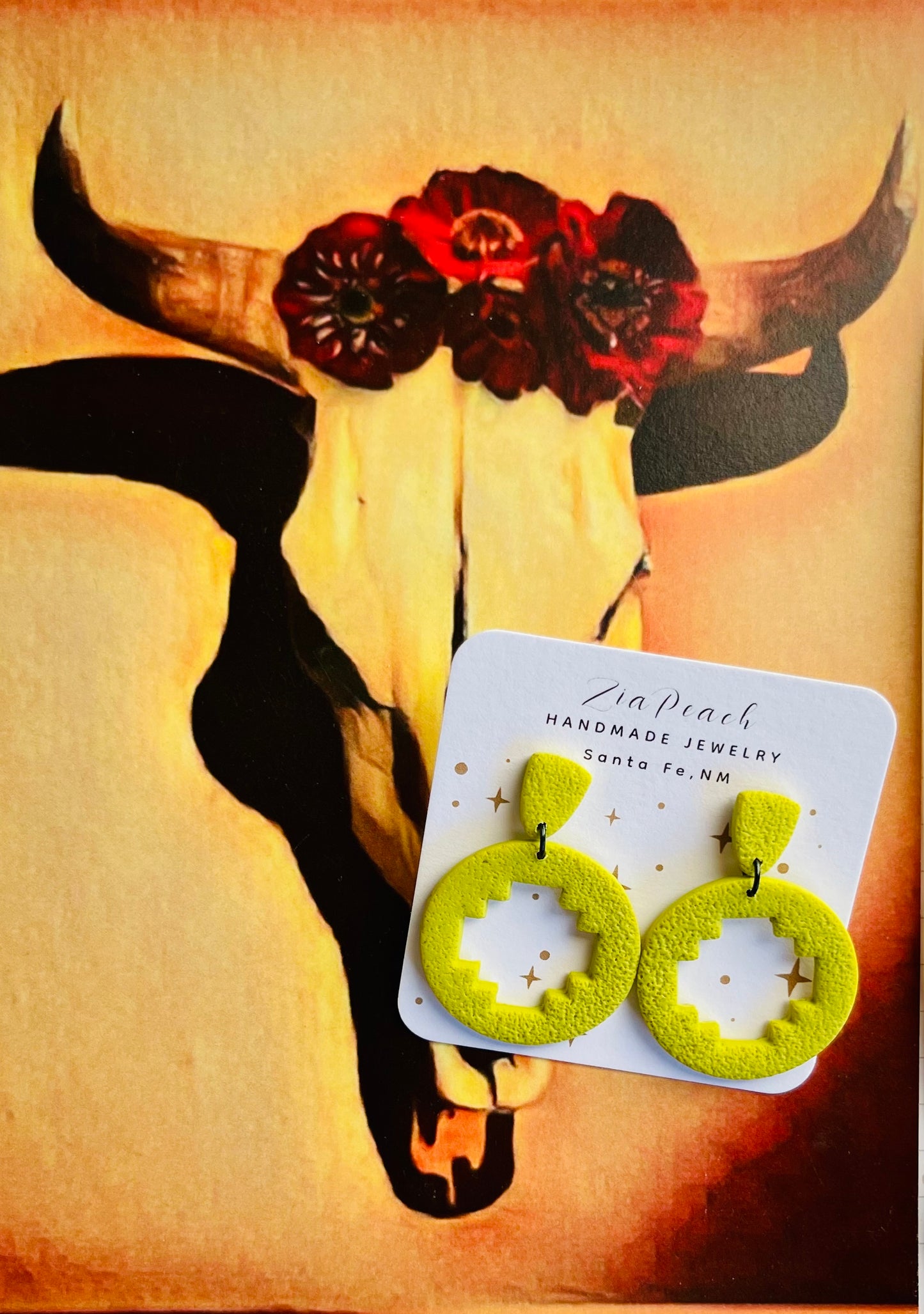 Clay earrings