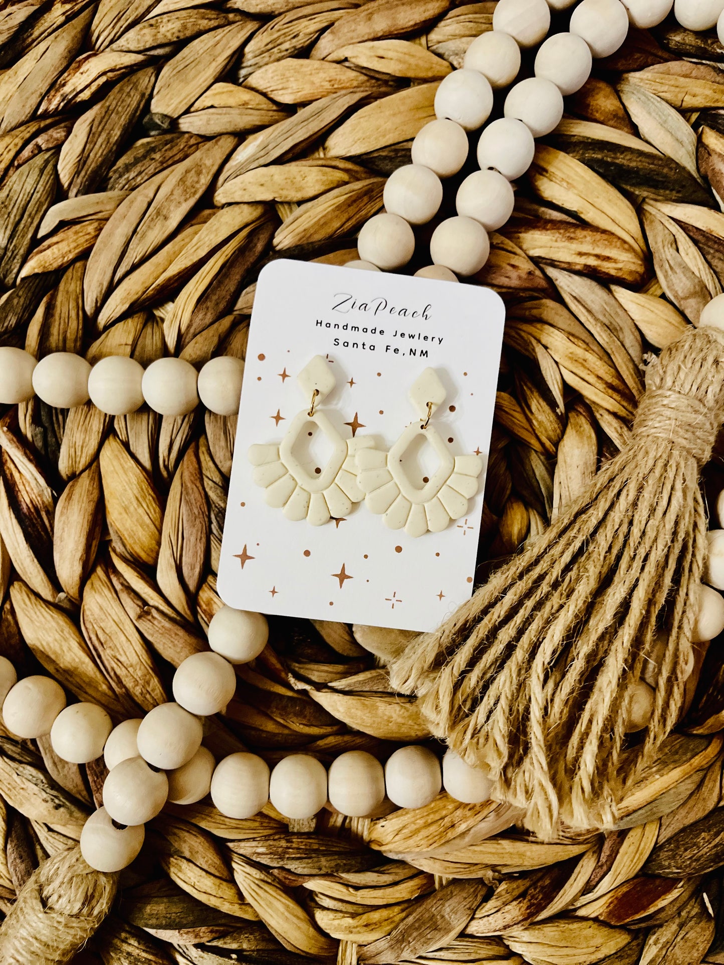 Clay earrings