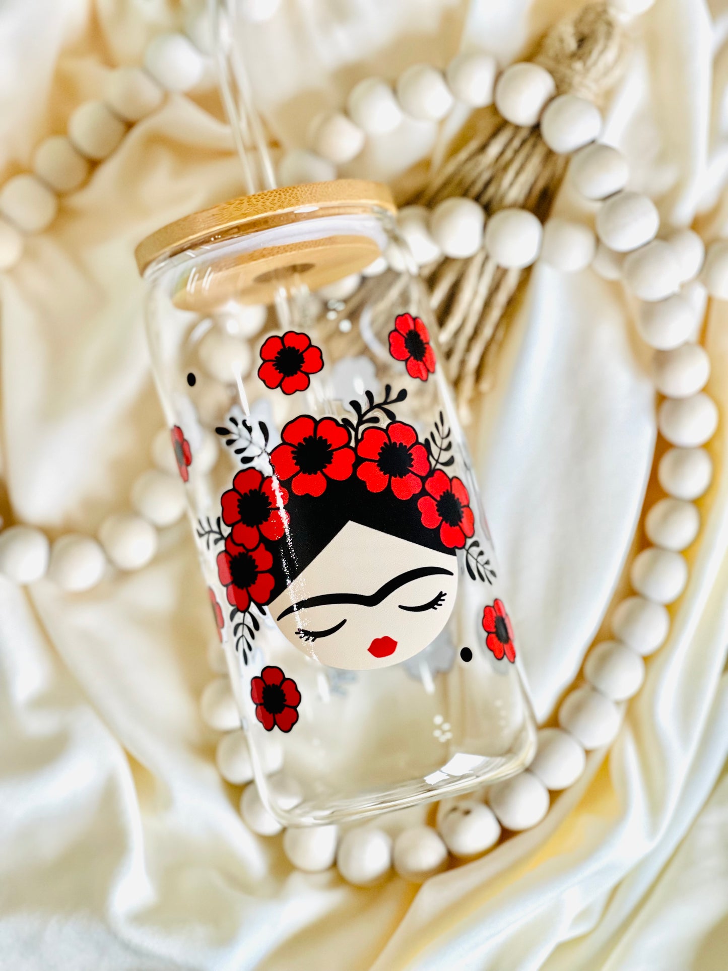 Glass can cup