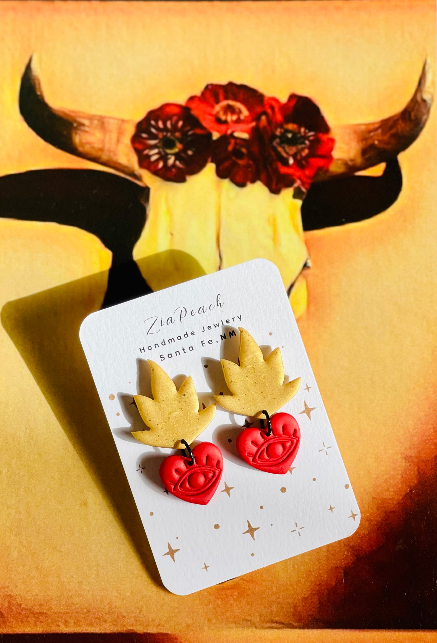 Clay earrings