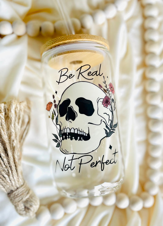 Glass can cup