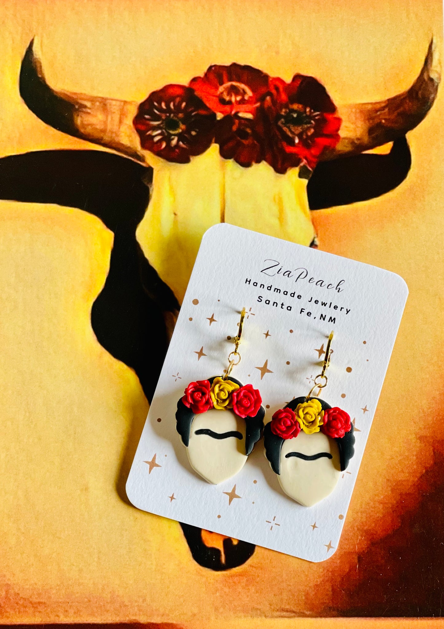 Clay earrings