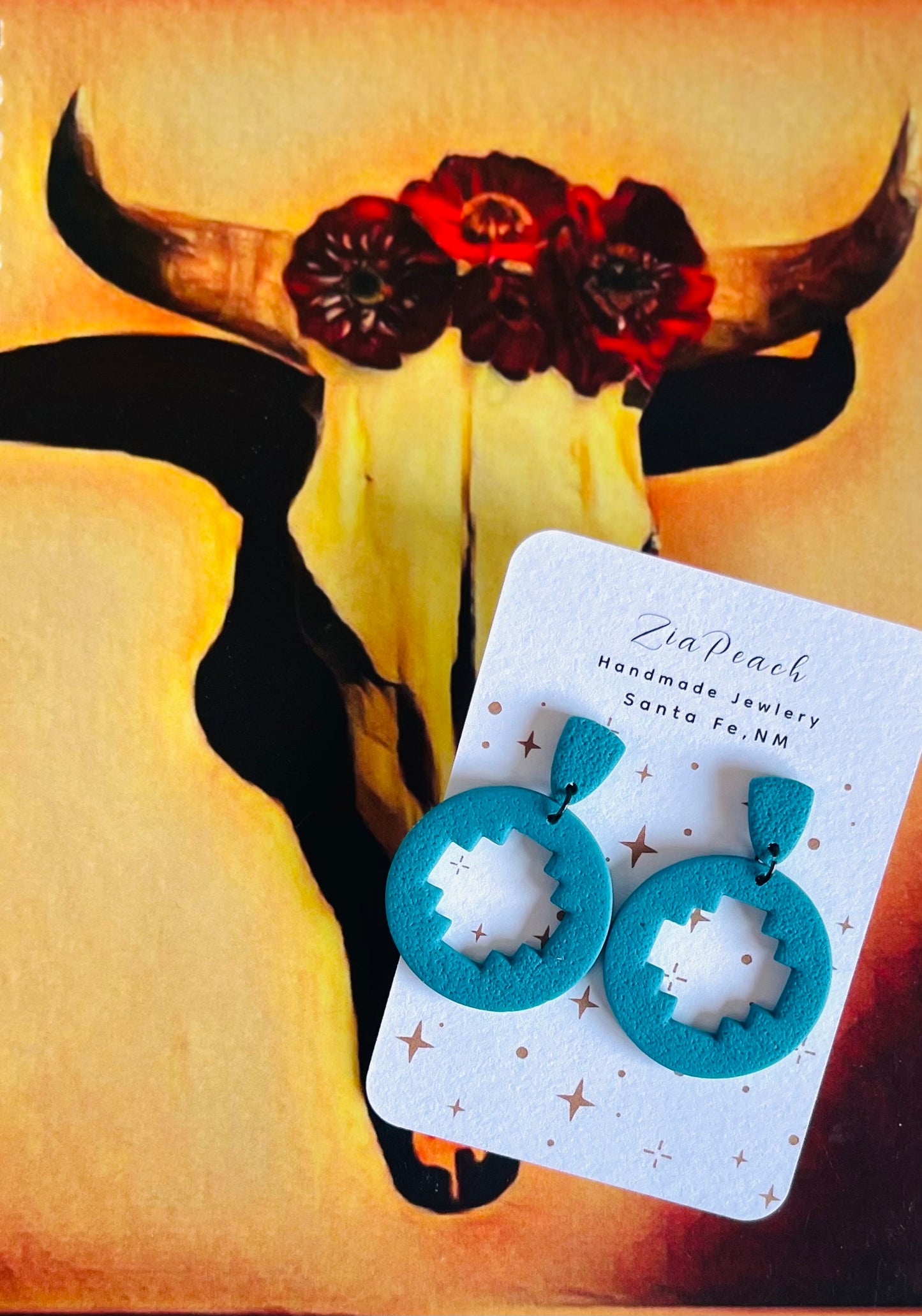 Clay earrings