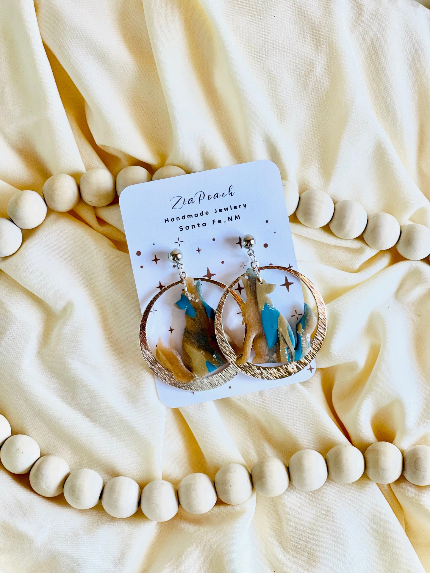 Clay earrings