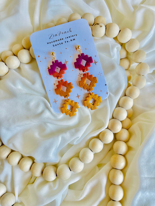 Clay earrings