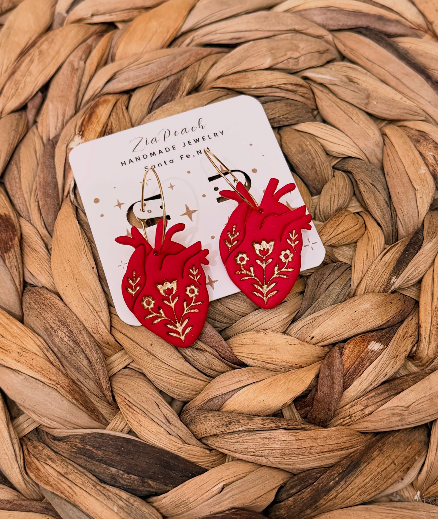 Clay earrings