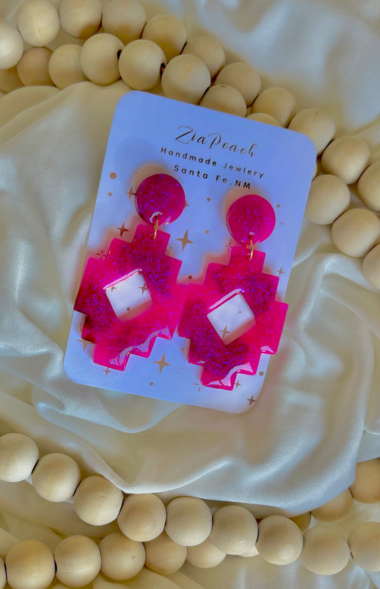 Resin earrings