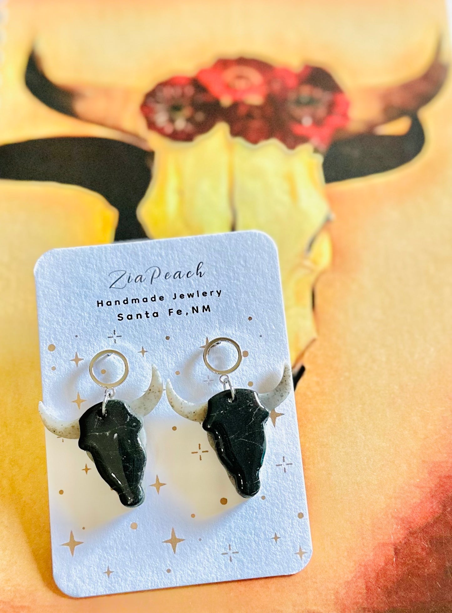 Clay earrings