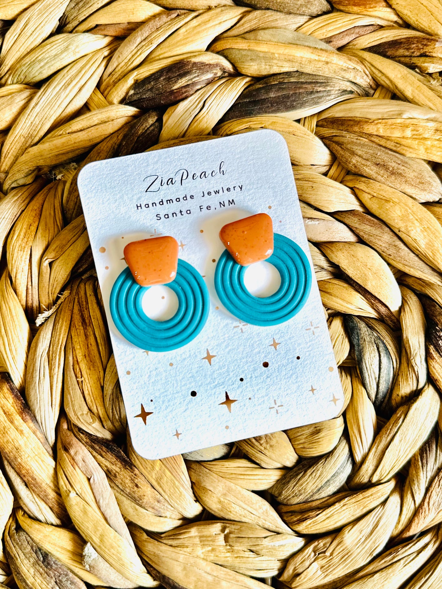 Clay earrings