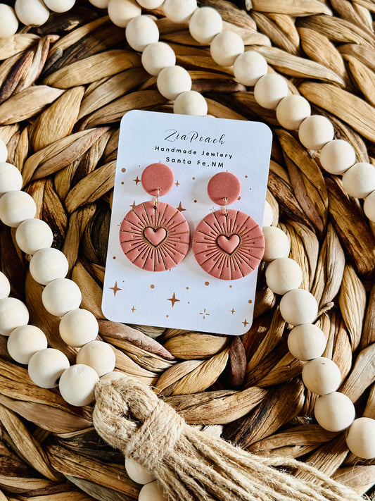 Clay earrings