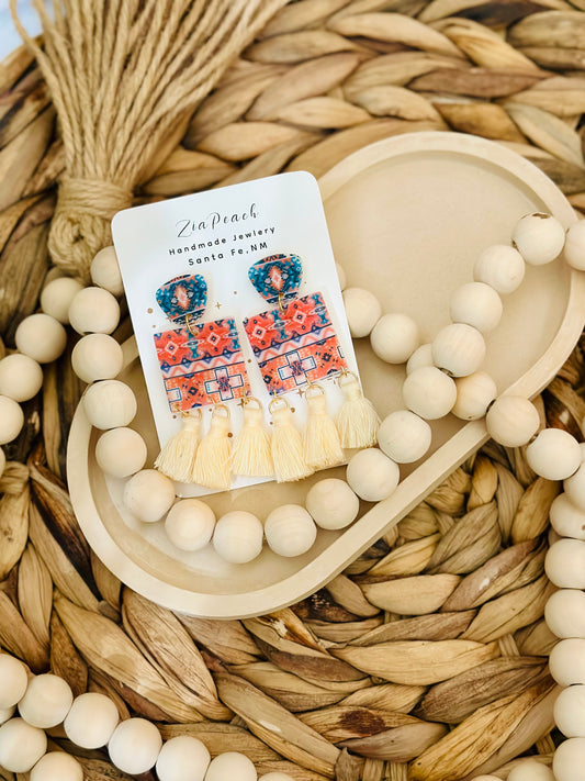 Clay earrings