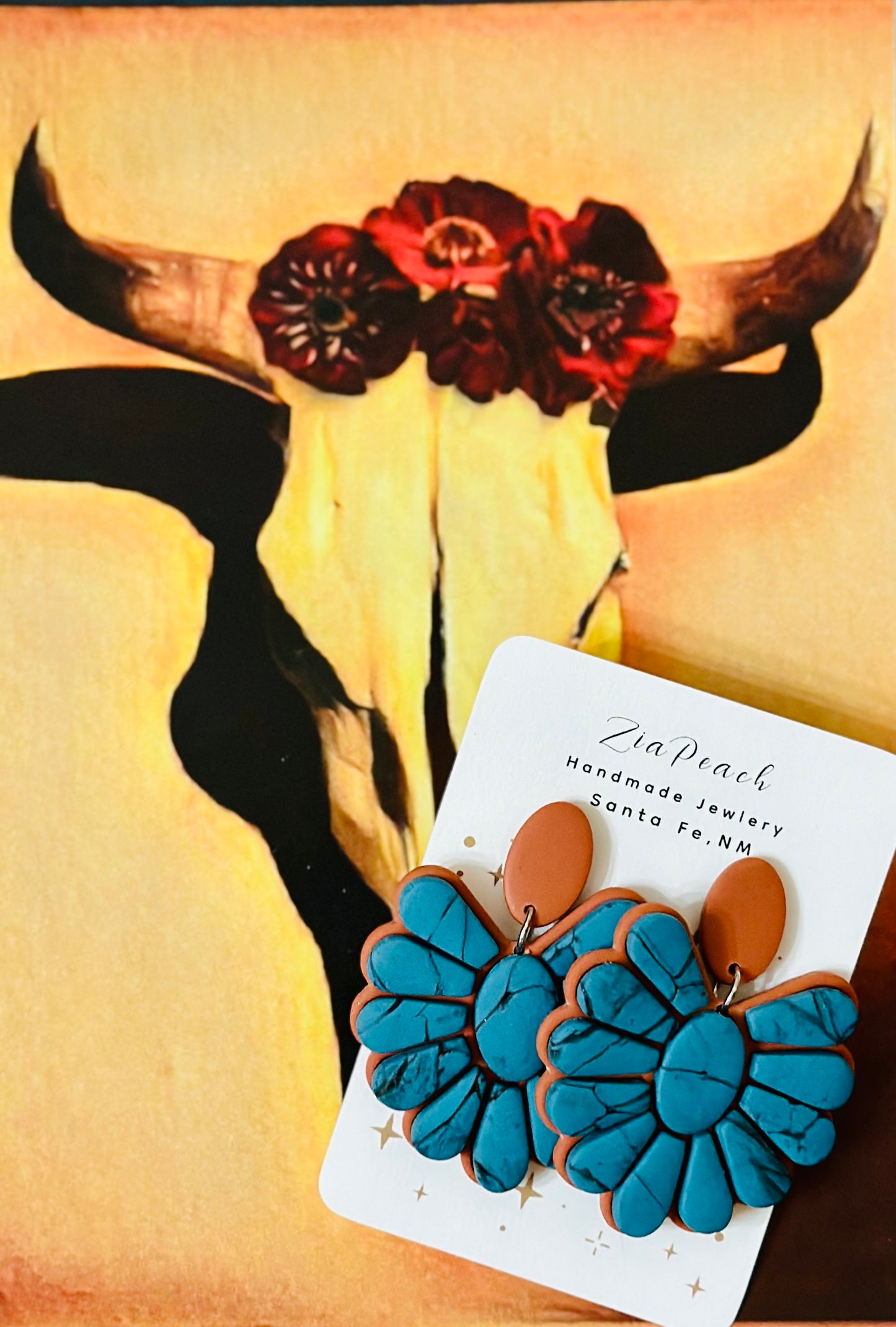 Clay earrings