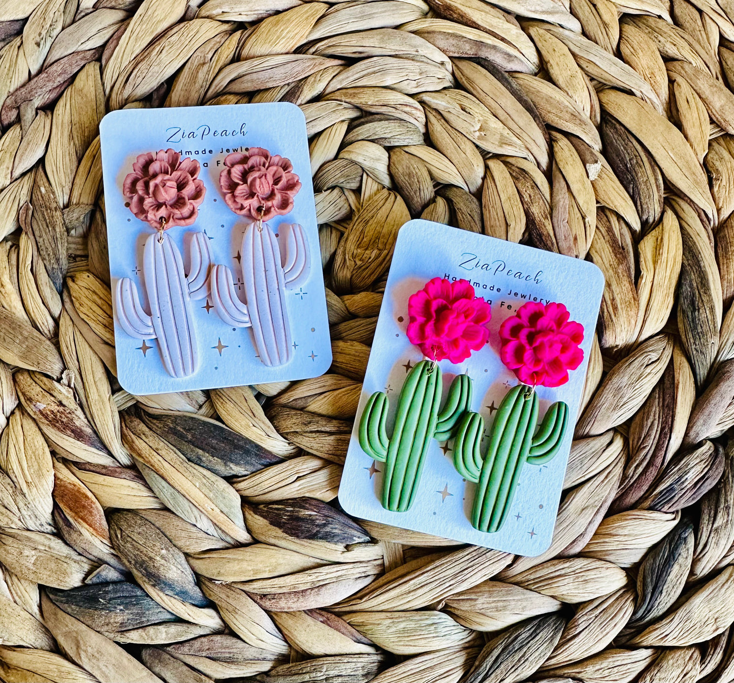 Clay earrings