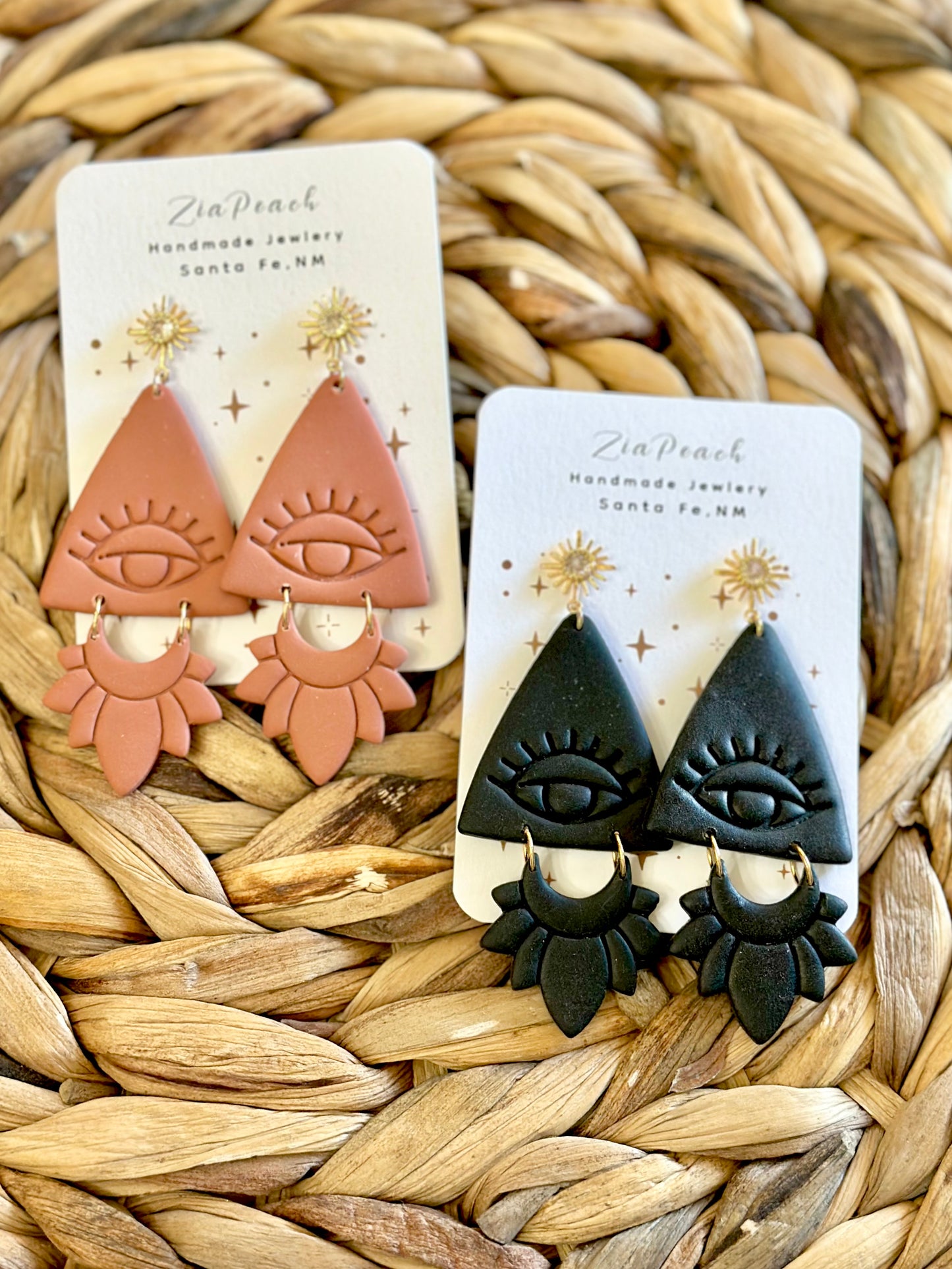 Clay earrings