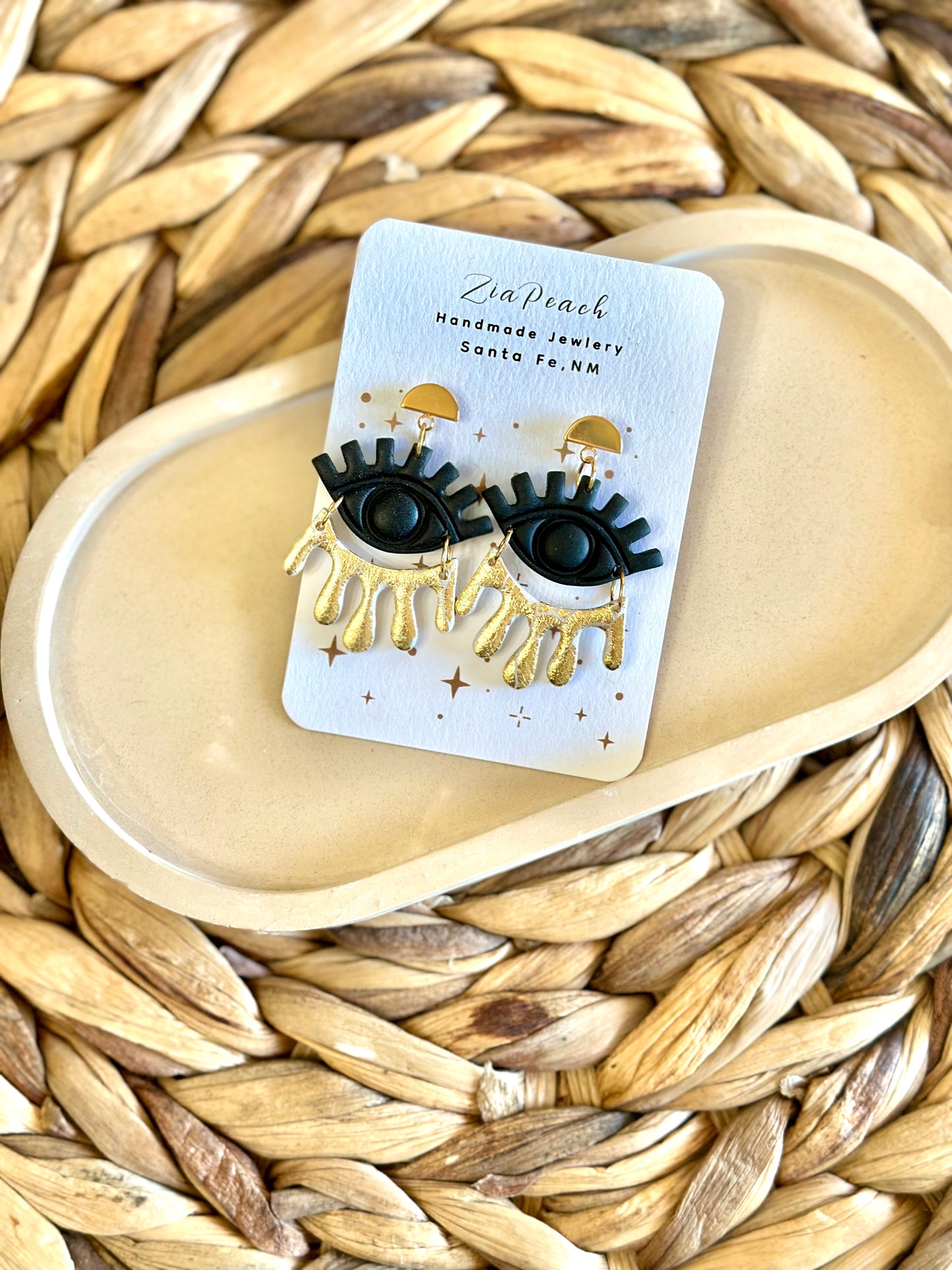 Clay earrings