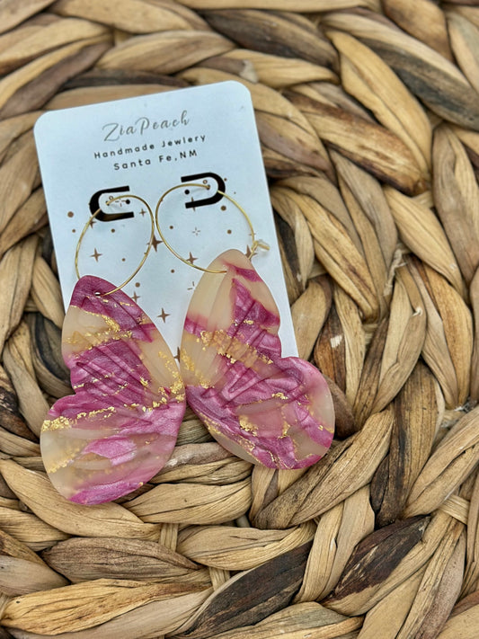 Clay earrings