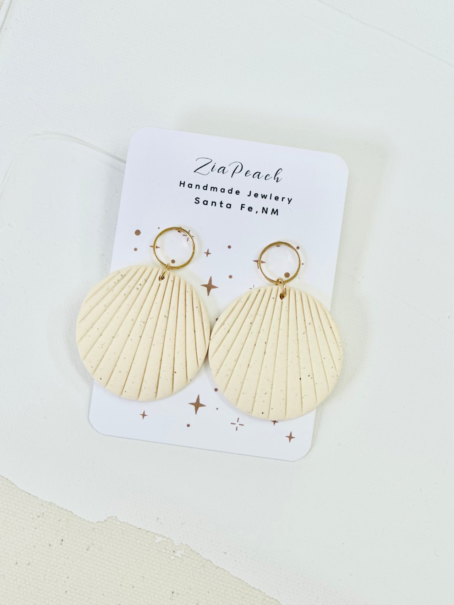 Clay earrings