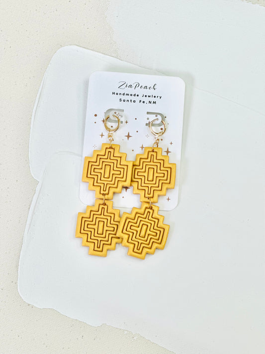 Clay earrings