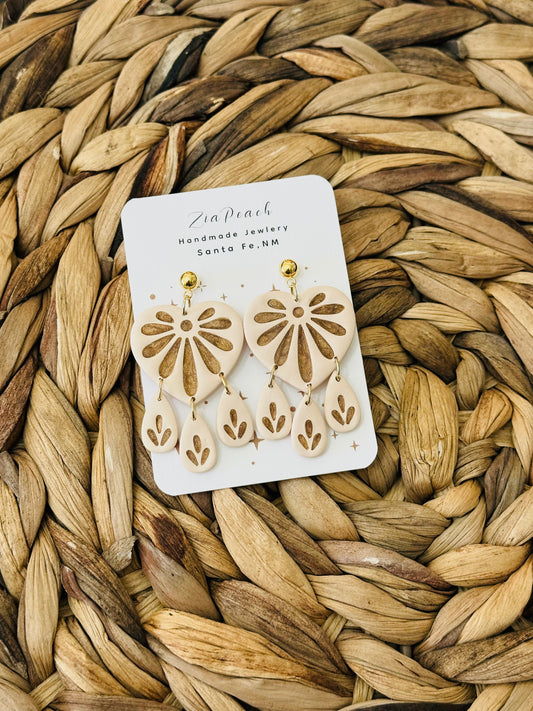 Clay earrings