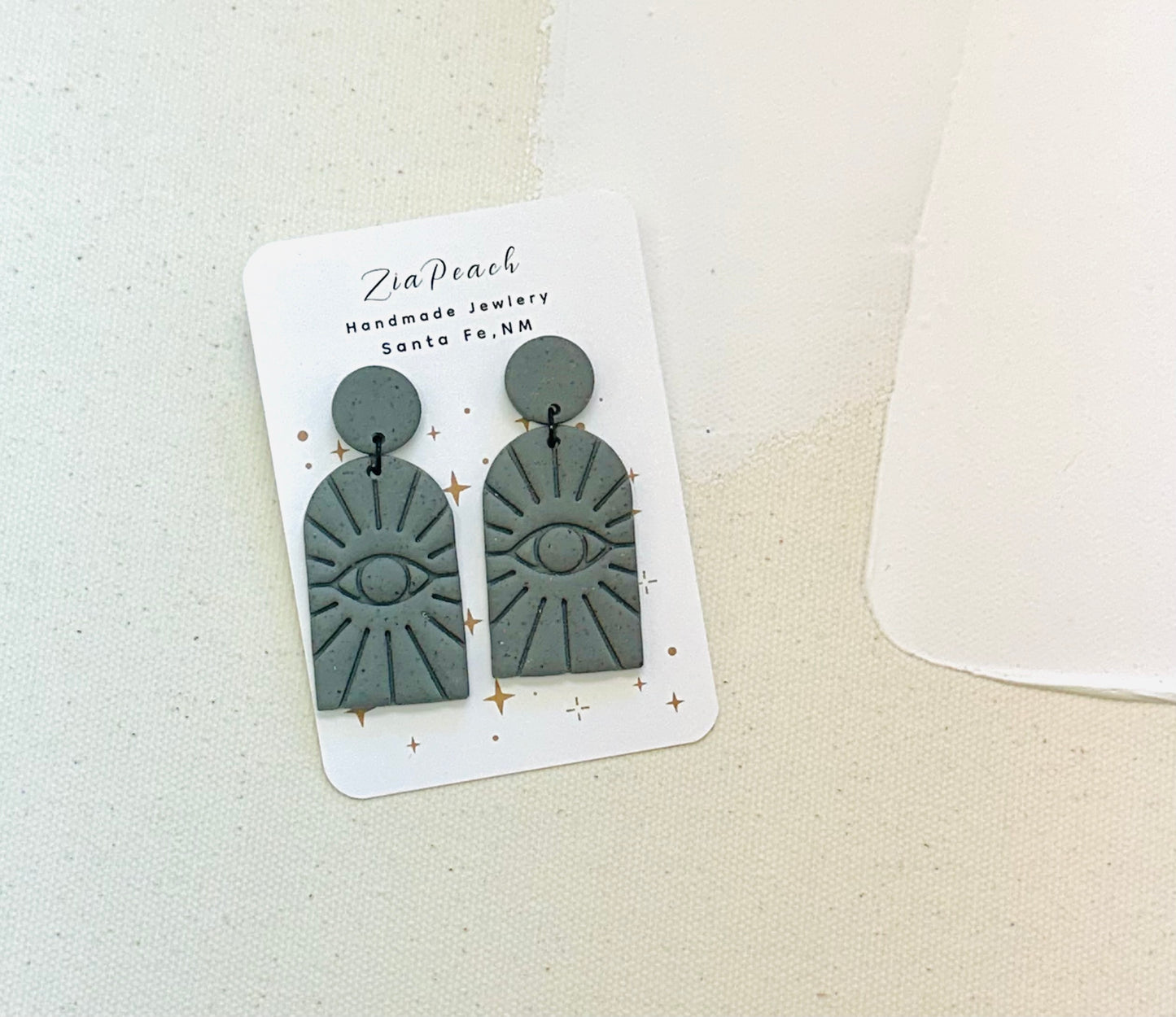 Clay earrings