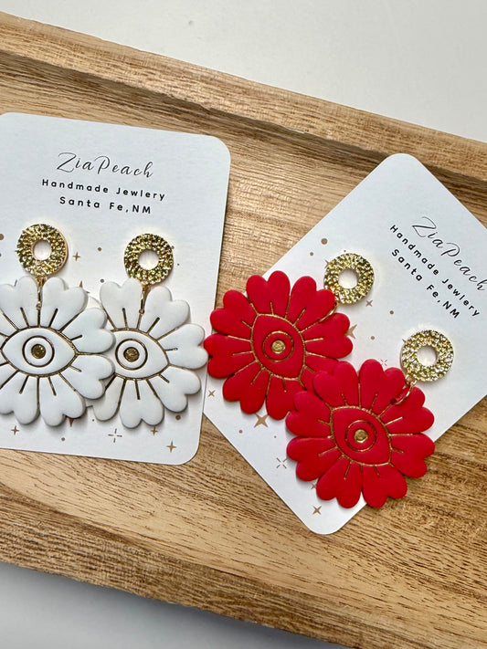 Clay earrings