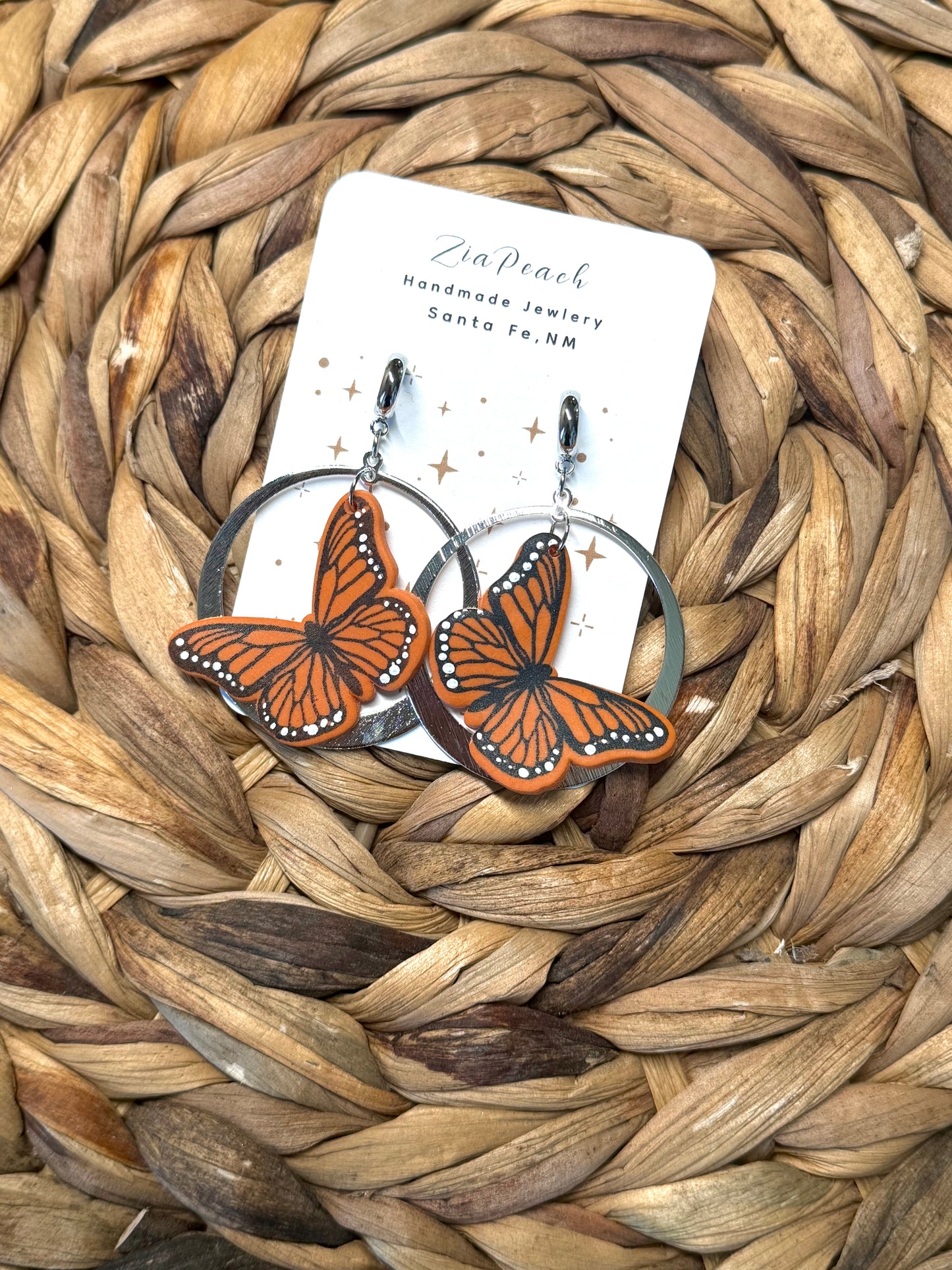 Clay earrings