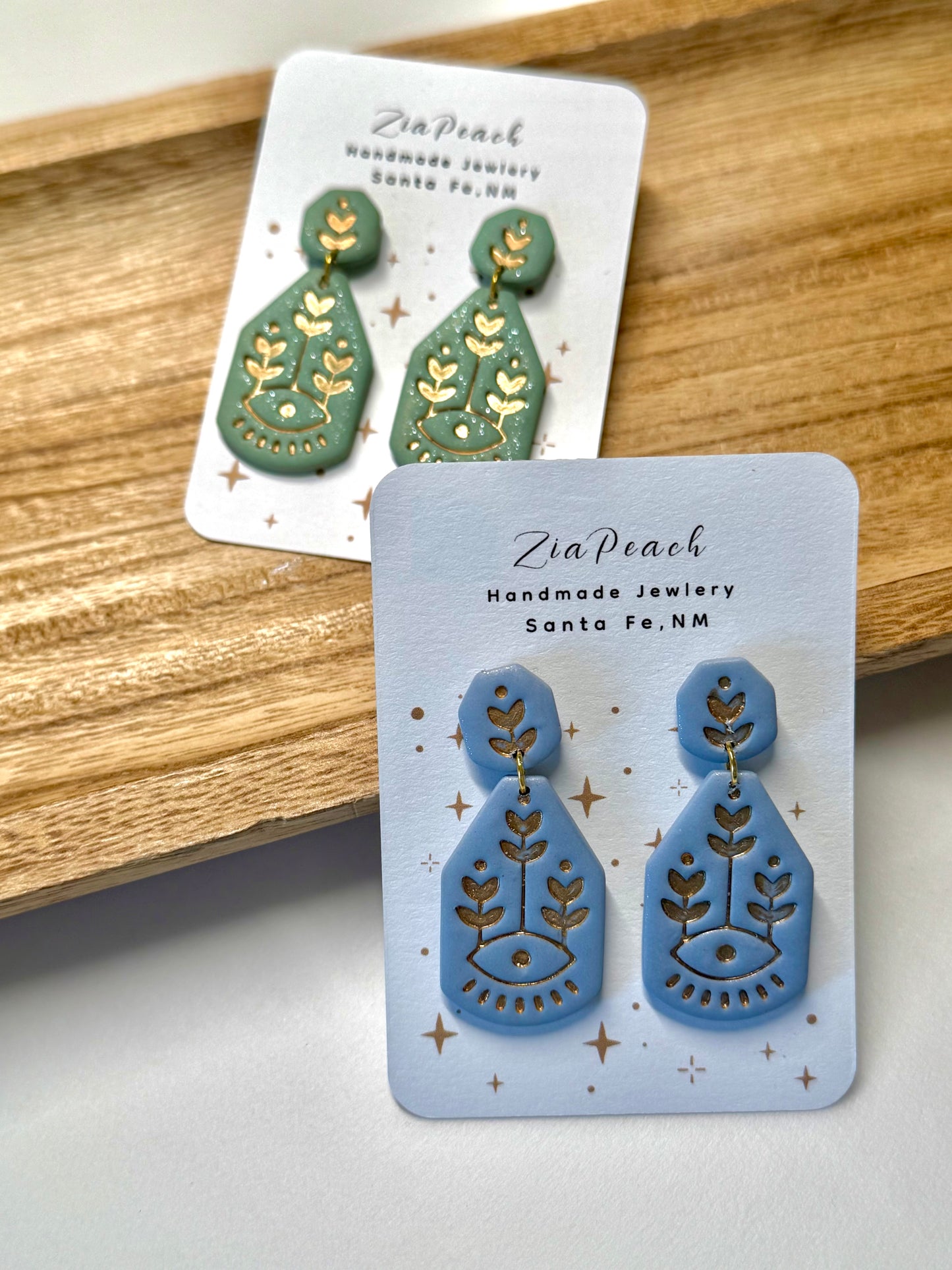 Clay earrings