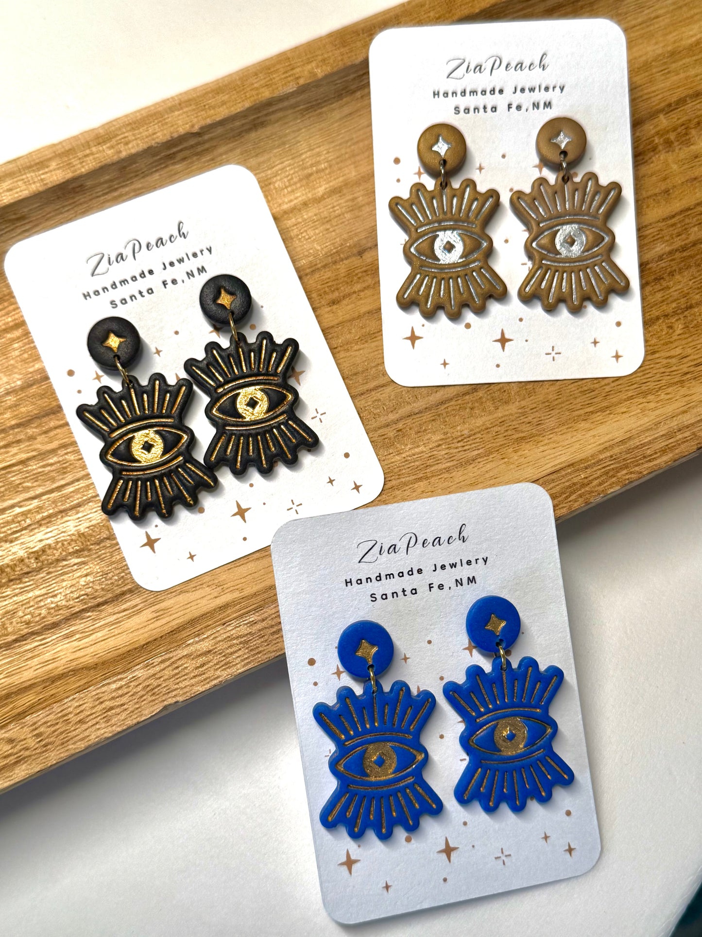 Clay earrings