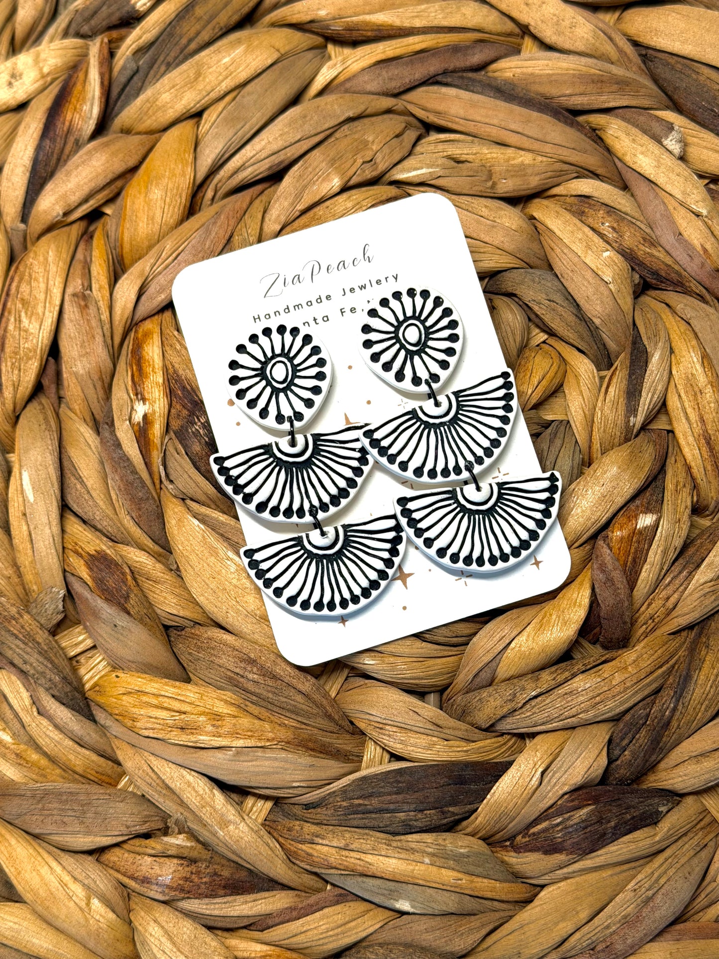 Clay earrings