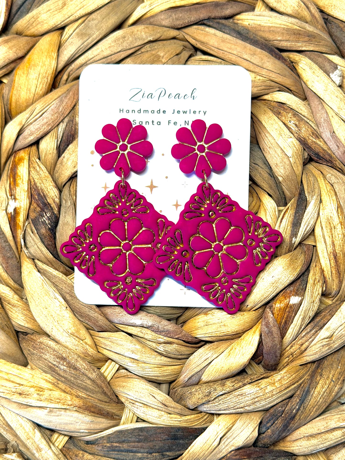Clay earrings
