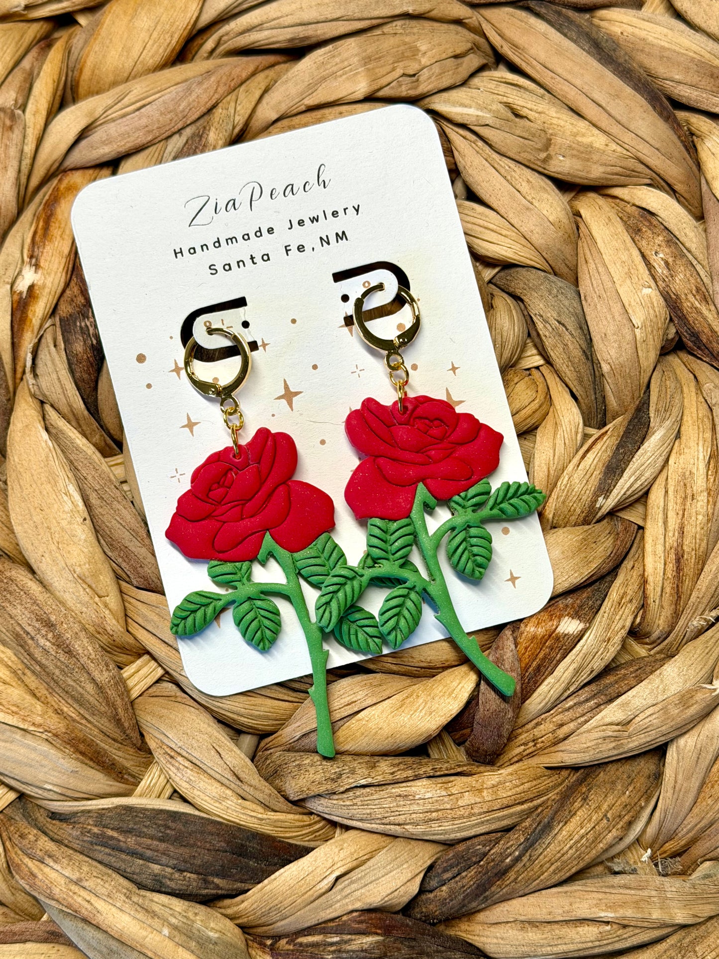 Clay earrings