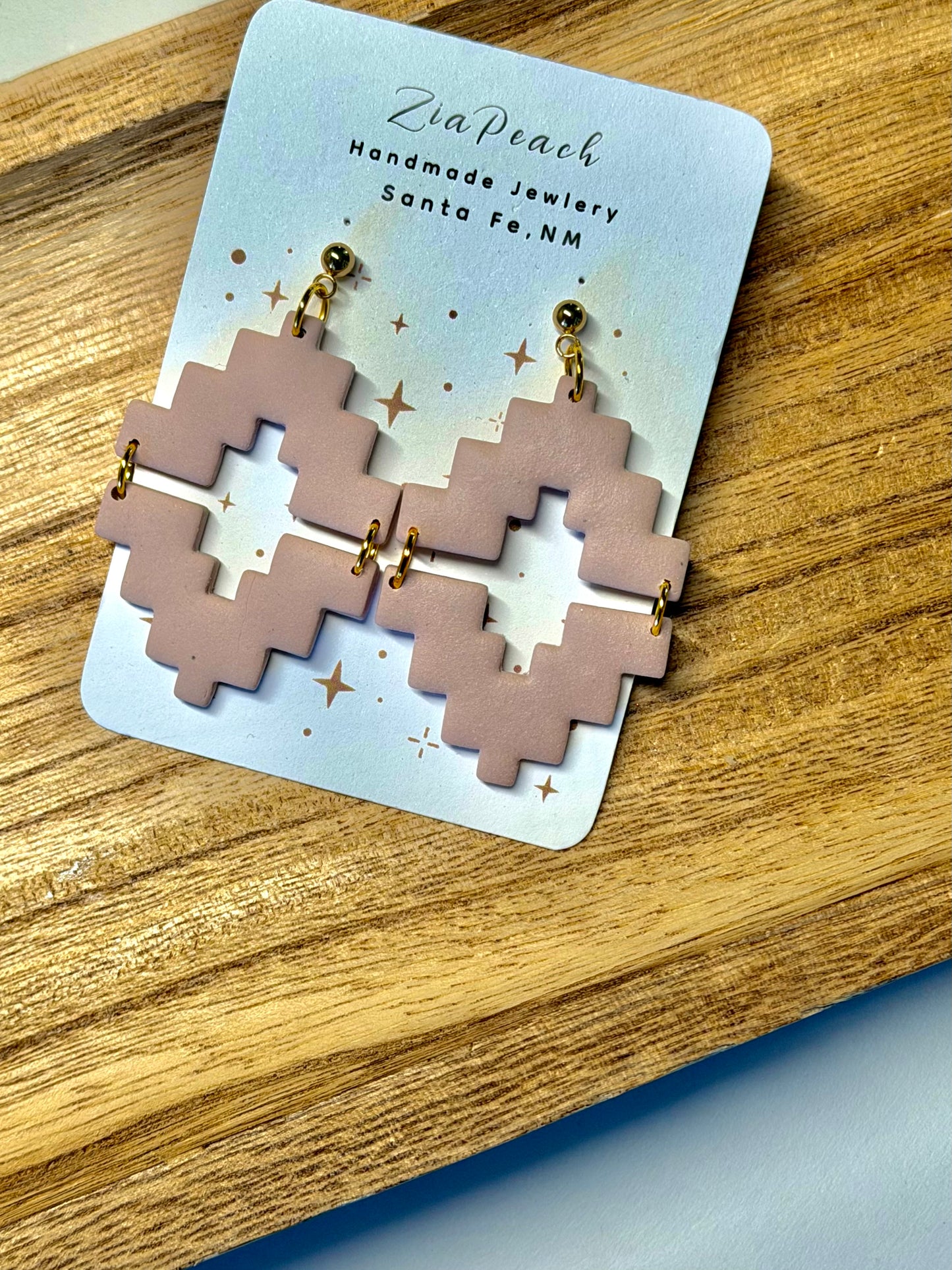 Clay earrings