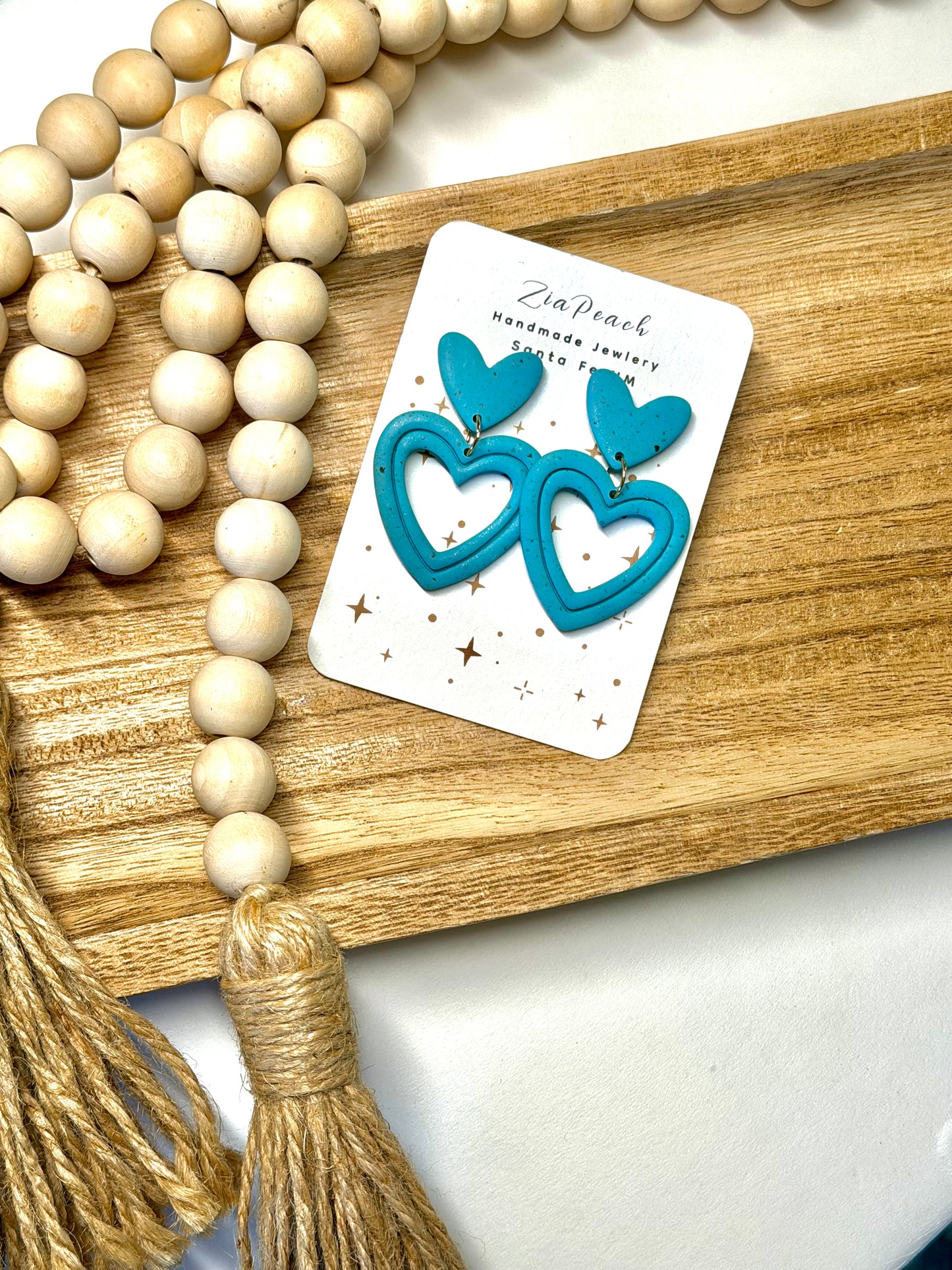 Clay earrings
