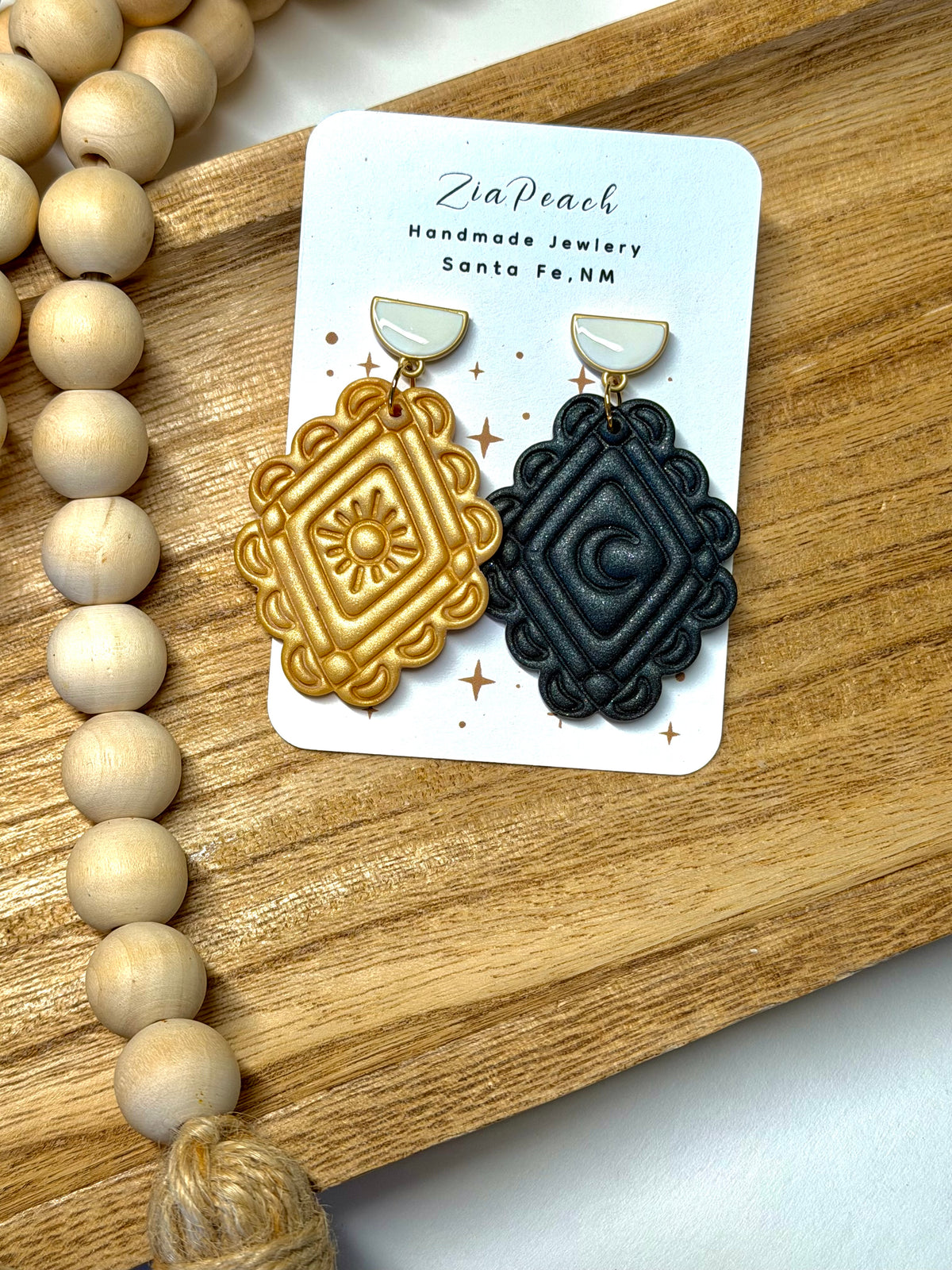 Clay earrings