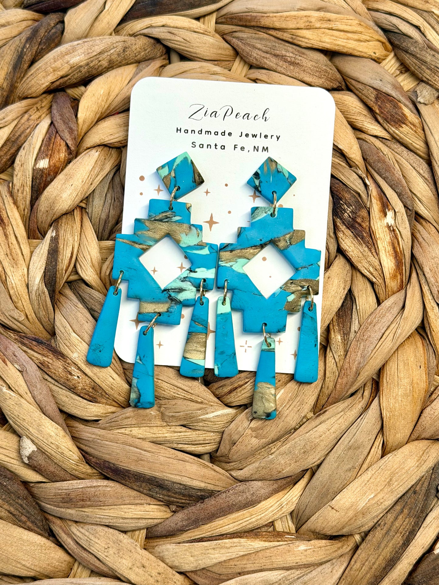 Clay earrings