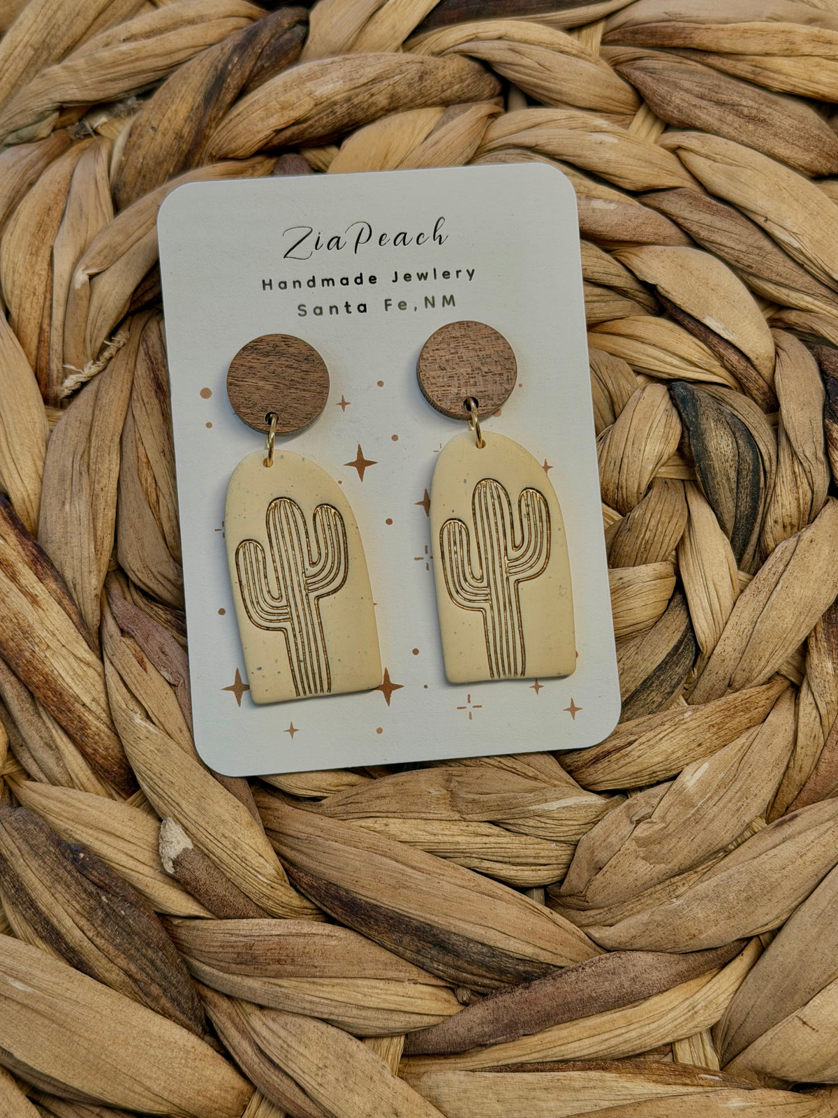 Clay earrings