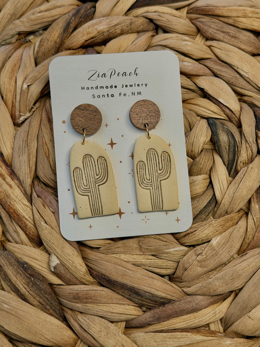 Clay earrings
