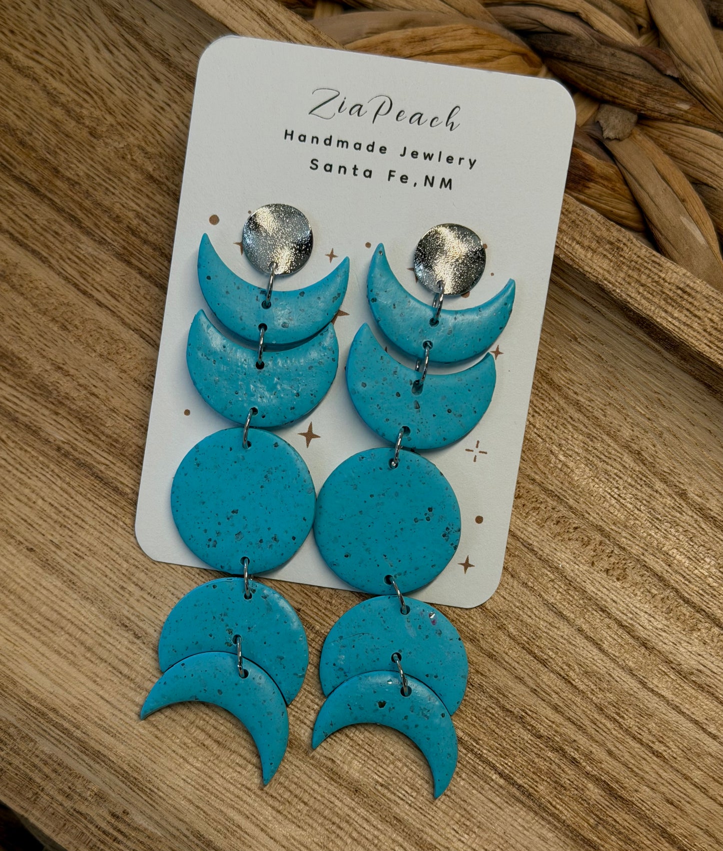 Clay earrings