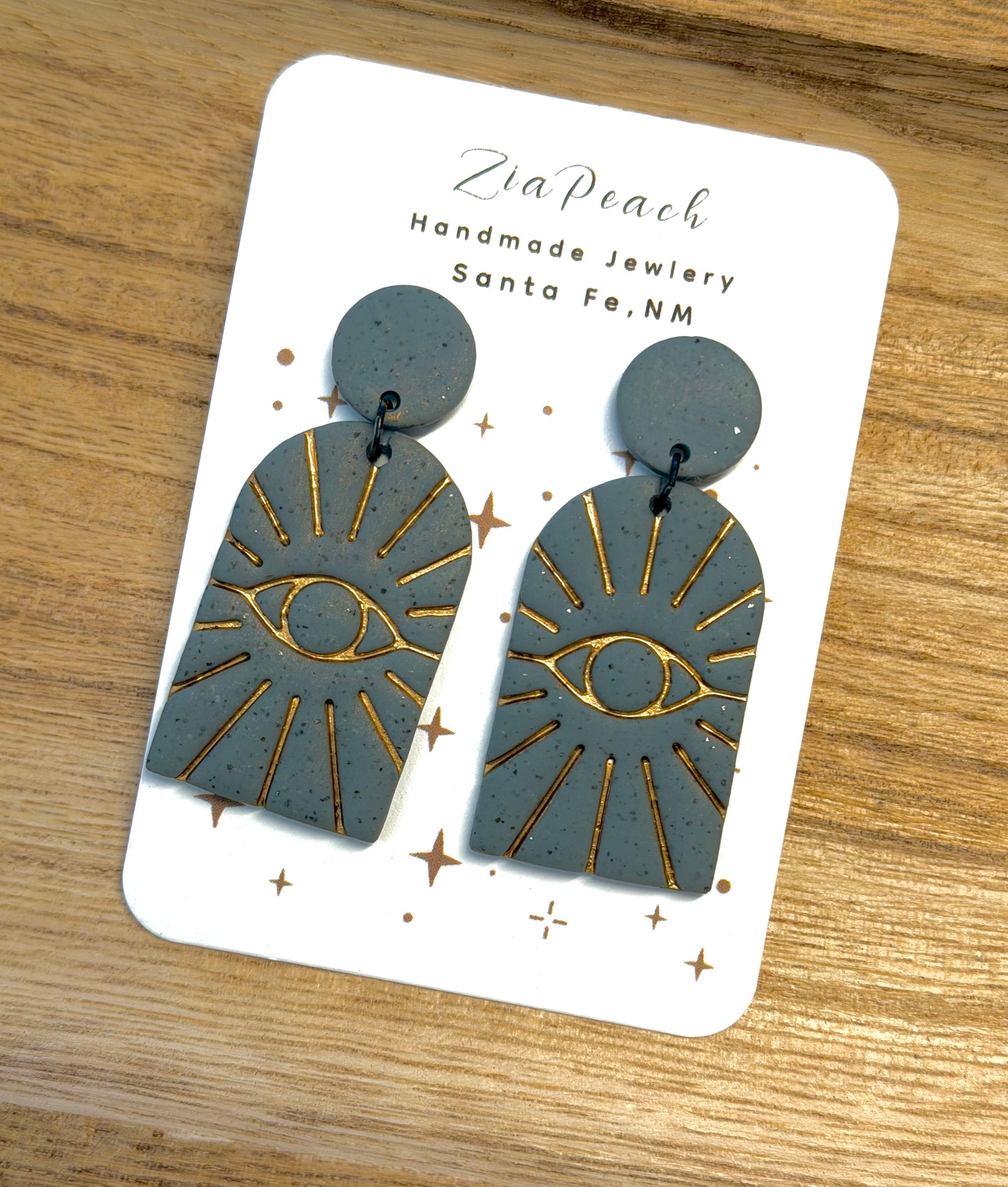 Clay earrings
