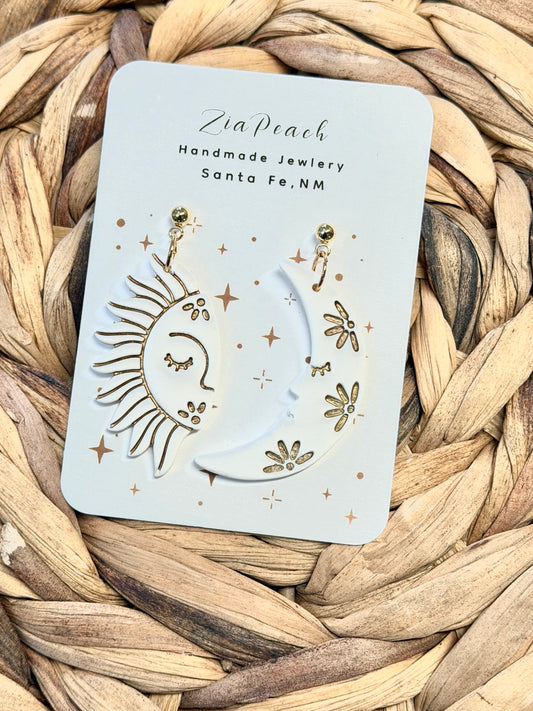 Clay earrings