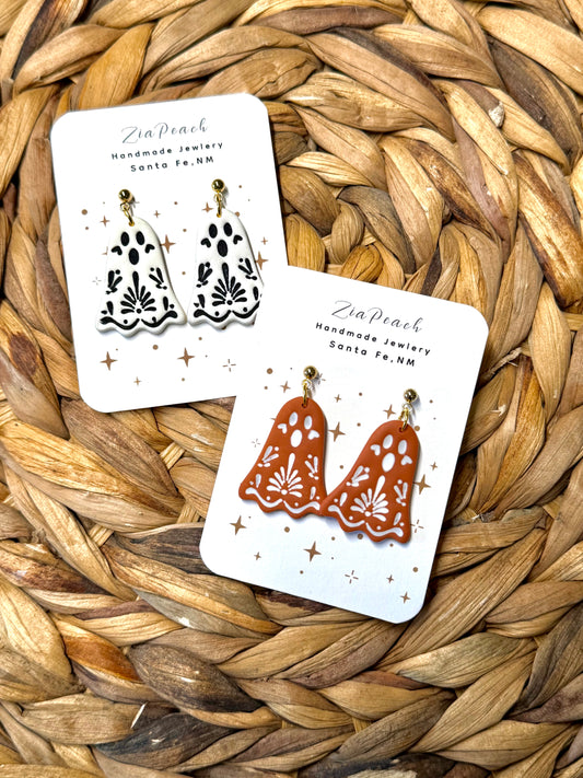 Clay earrings