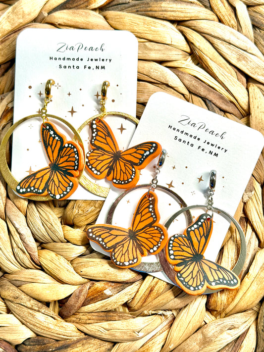 Clay earrings