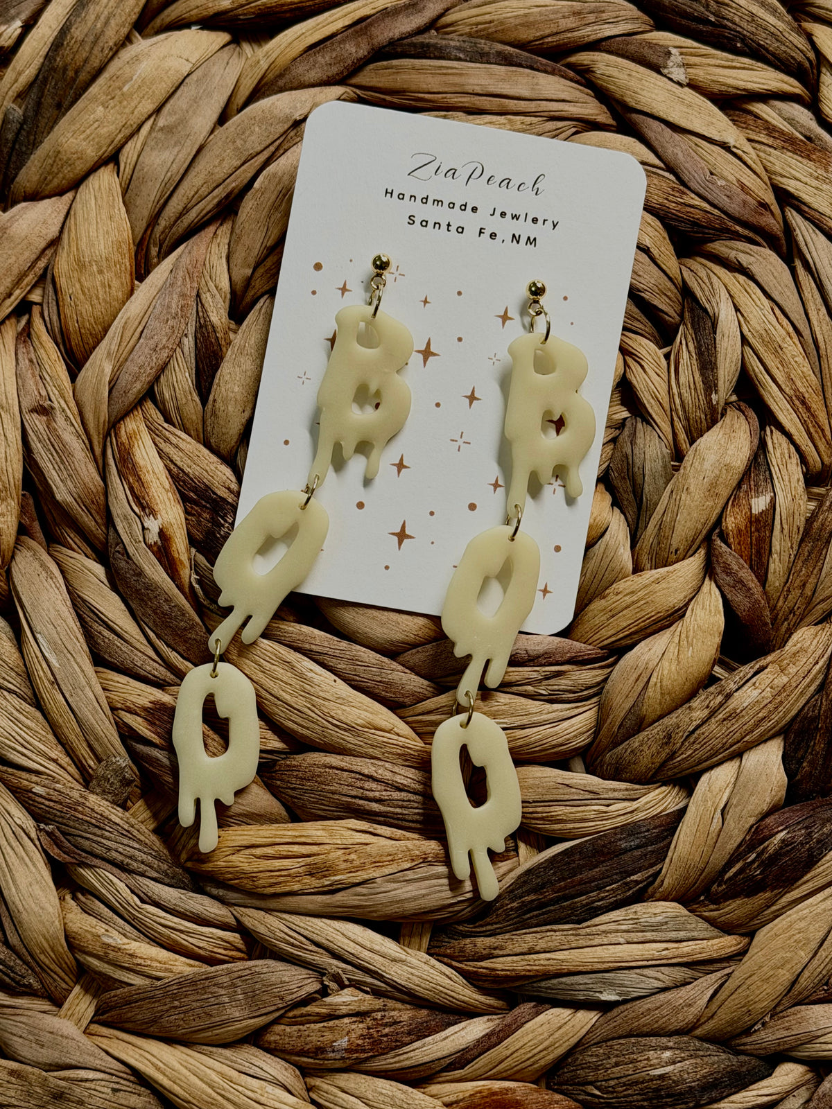 Clay earrings