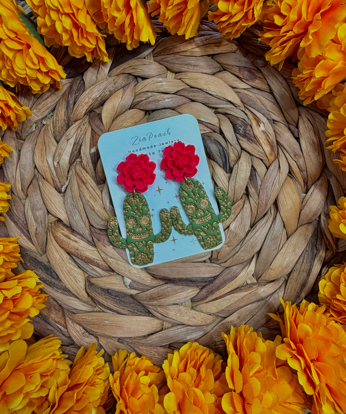 Clay earrings