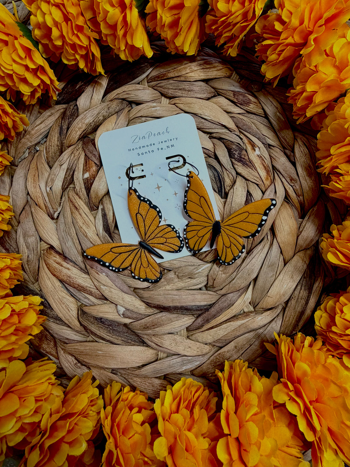 Clay earrings