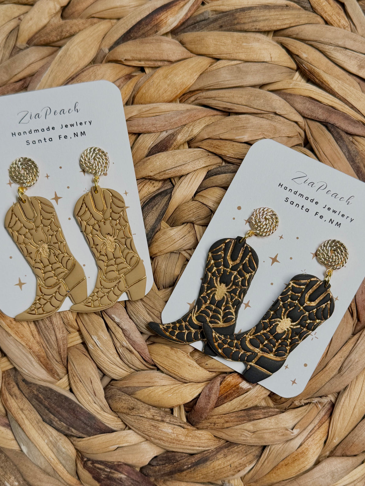Clay earrings