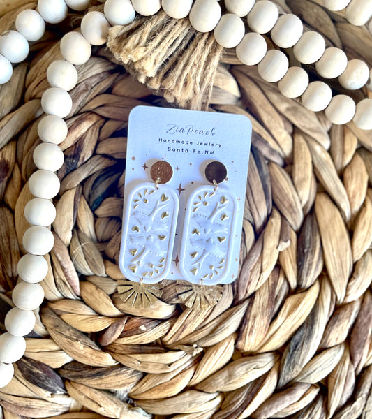 Clay earrings